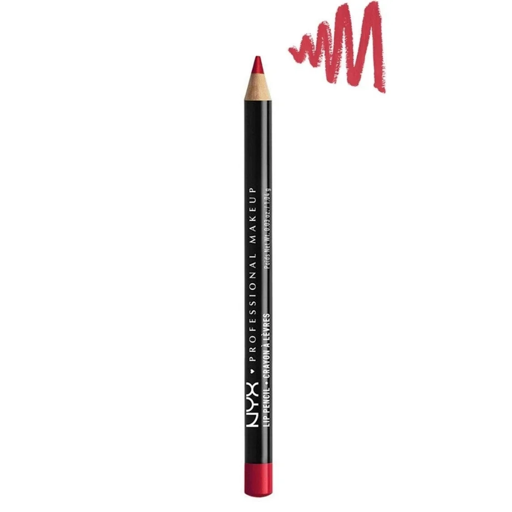 NYX Slim Lip Liner Plush Red